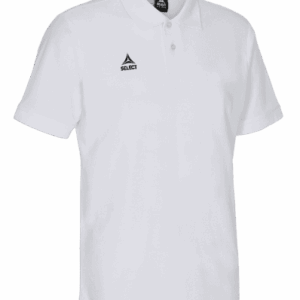 Hvit piquet / polo t-skjorte