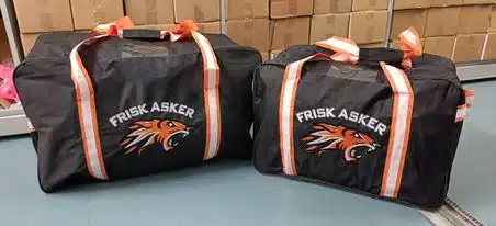 Hockeybag senior-størrelse med ditt lags logo