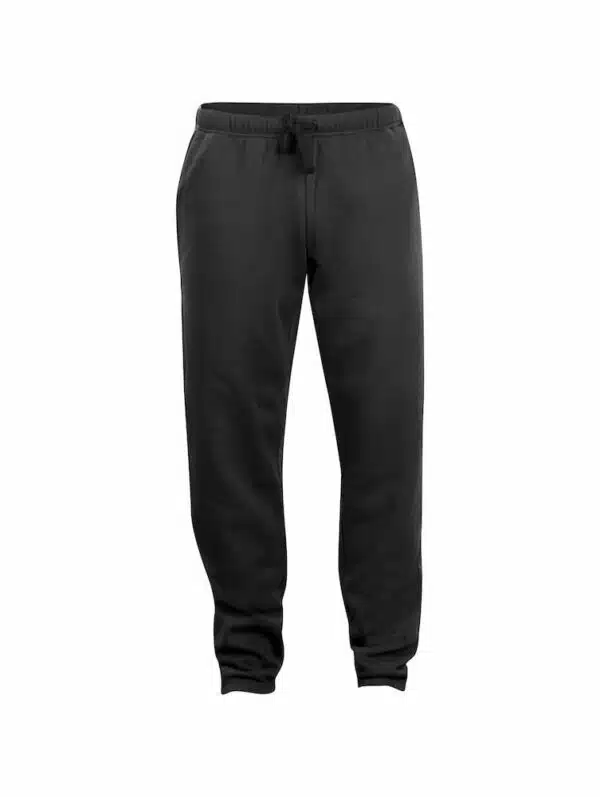 Sort joggebukse i bomull