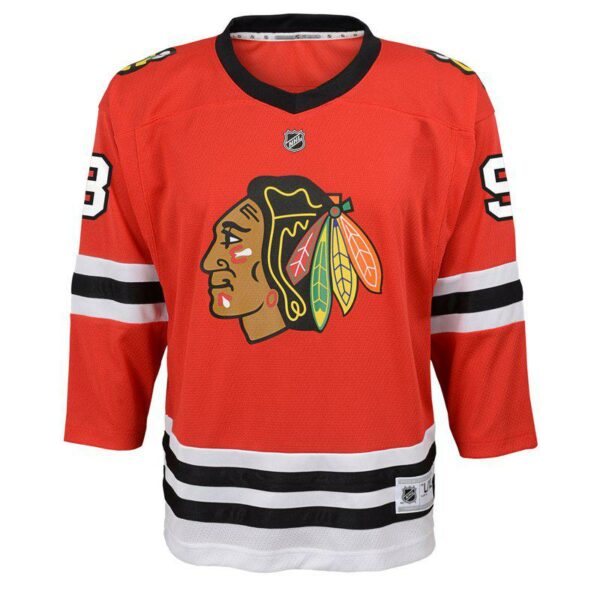 NHL chicago blackhawks replika jersey junior - #98 bedard - Bilde 2