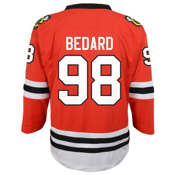 NHL chicago blackhawks replika jersey junior - #98 bedard - Bilde 3