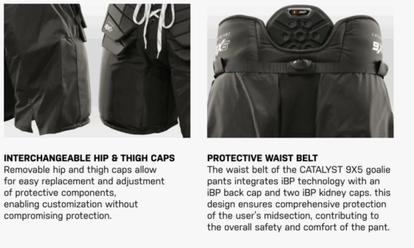 True Catalyst 9x5 goalie pant int - Bilde 9