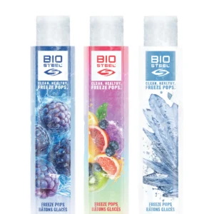 BioSteel Freeze Pops i tre forskjellige smaker