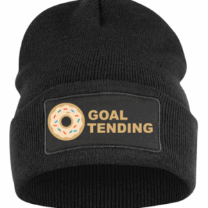 Donut Goaltending lue svart