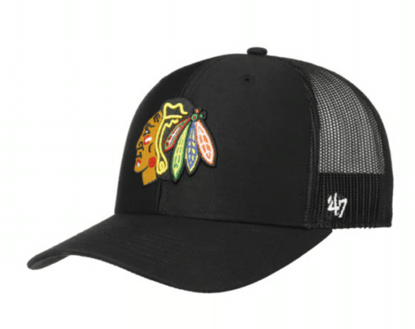 Cap Chicago Blackhawks med mesh