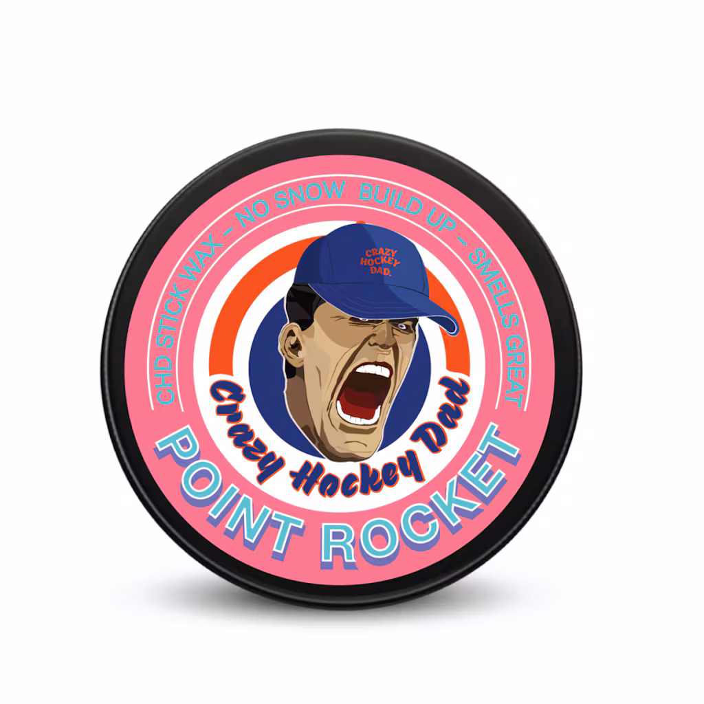 Crazy Hockey Dad køllevoks