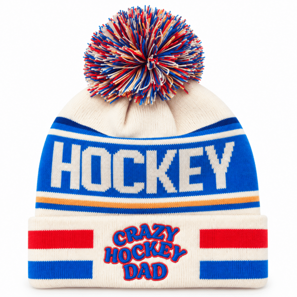 Crazy Hockey Dad lue sort