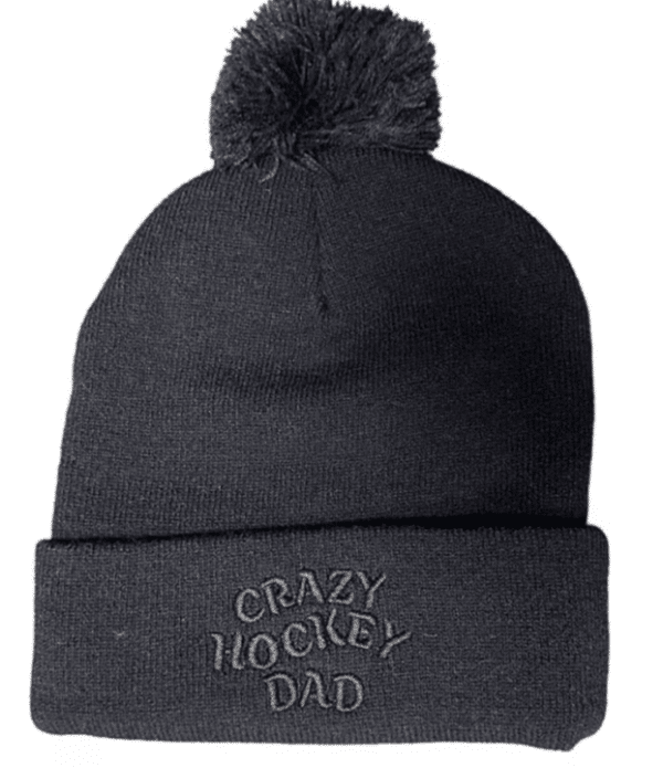Crazy Hockey Dad lue sort