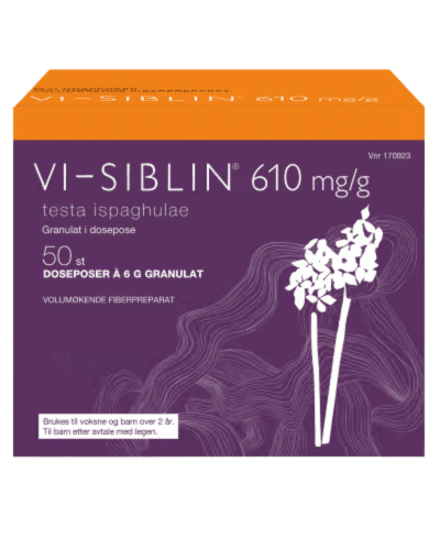 Vi-Siblin 610 mg/g granulat i dosepose 50x6 g